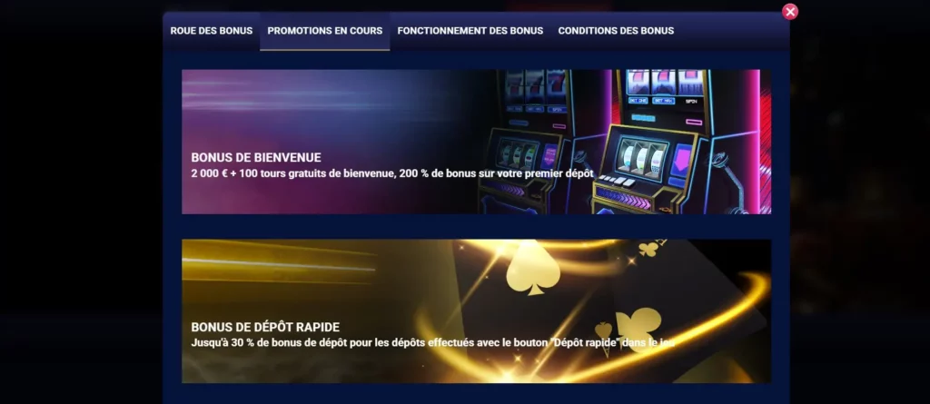 Bonus : la réalité derrière les offres promotionnelles